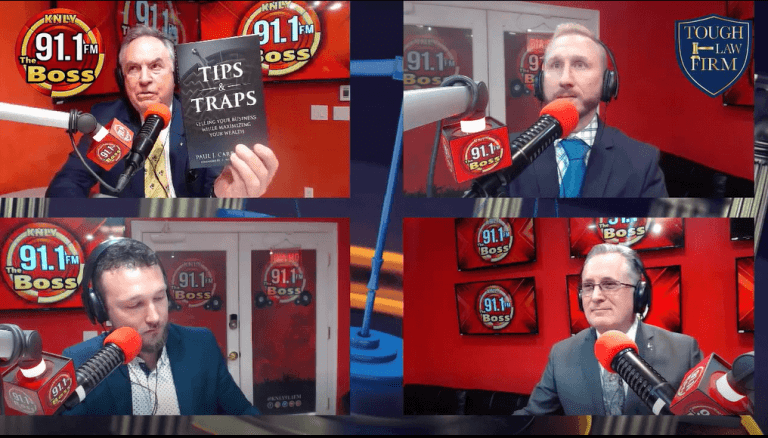 Radio hosts discuss business tips on 91.1 FM The Boss.