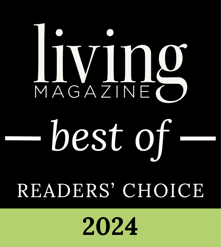 Living Magazine Best of 2024 Readers' Choice Award Badge