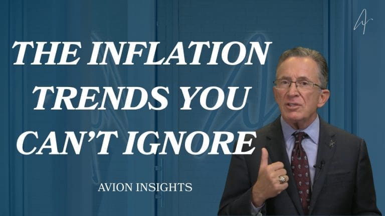 Expert discussing can't-miss inflation trends, Avion Insights presentation.